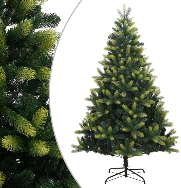 vidaXL Künstlicher Weihnachtsbaum Klappbar mit Ständer 210 cm 356763