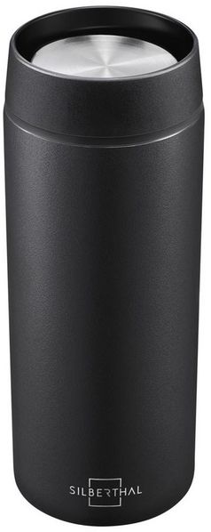SILBERTHAL Thermobecher Thermobecher to go 350ml - 6h warm & 12h kalt, 1-tlg, Edelstahl, Keramik im Inneren, 6h warm, 12h kalt
