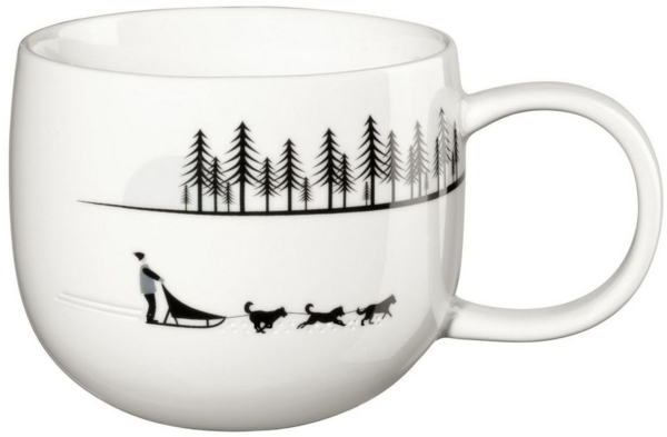 ASA Selection Henkelbecher Sled Dogs Snow Tracks