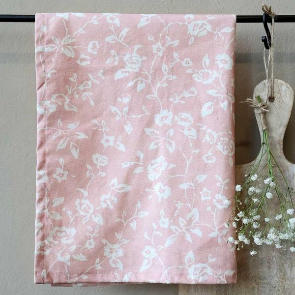 Chic Antique Geschirrtuch Chic Antique Geschirrtuch AIX Rosa mit Wildrosen