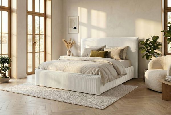 COLLECTION AB Polsterbett Marla, wahlweise mit Lattenrost und King-Matratze (28cm)
