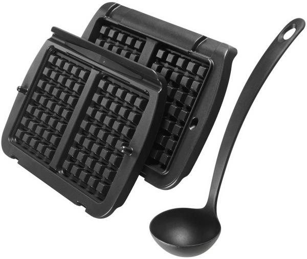 Tefal XA7248 OptiGrill Waffelplatte schwarz