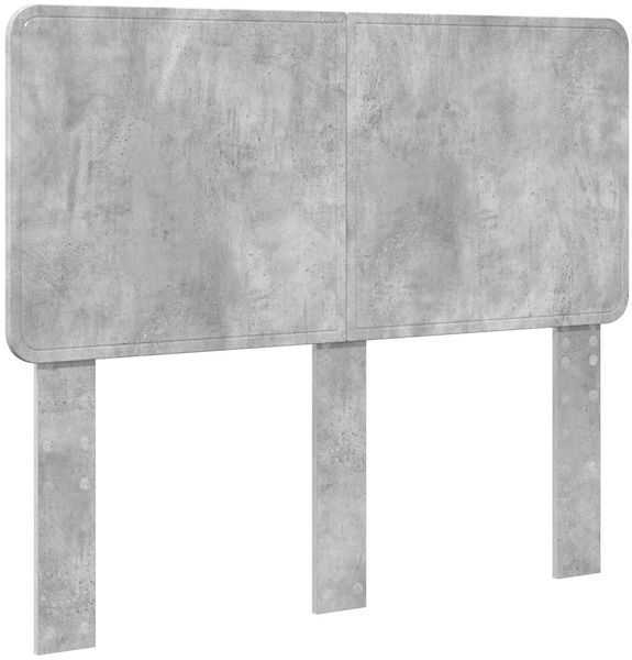 vidaXL Aufbewahrungsbett Beton Grau 135 x 190 cm Holzwerkstoff 3412696 Bild 7