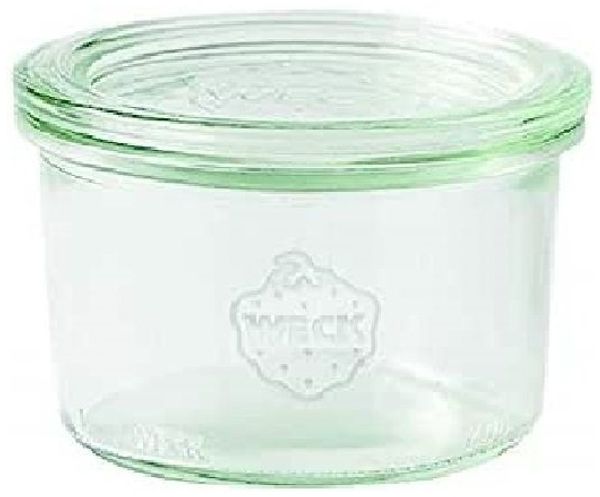 WECK Einmachglas Weck Einkochgläser 200ml 12 Stk Rundrand Sturzform Einweckgläser