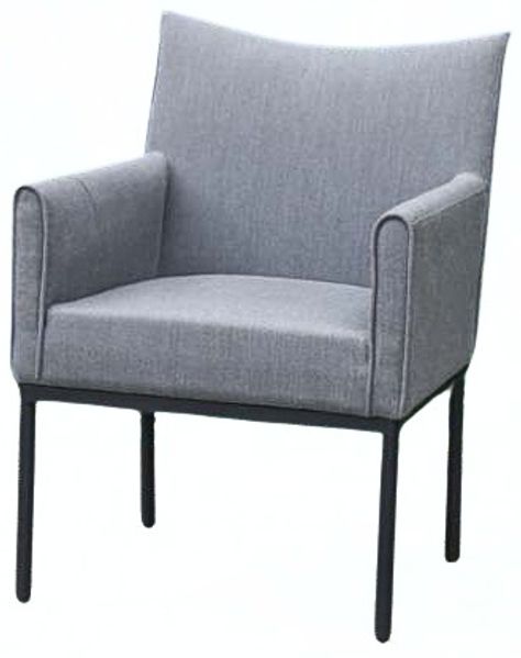 2er Set CLEMENTO Lyon Dining Sessel vier fuß
