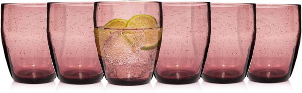 SÄNGER Trinkgläser Set London Lila 6 teilig