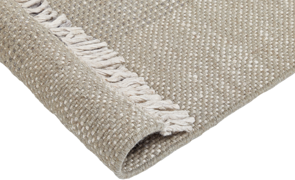 Teppich Wolle grau 80 x 150 cm Kurzflor TEKELER Bild 7