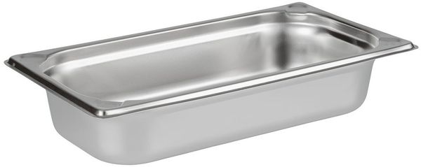 APS Aufbewahrungssystem GN 1/3 Behälter 32,5 x 17,6 cm, Edelstahl, (1-tlg), Gastronorm-Behälter, zum Anrichten und Lagern von Speisen