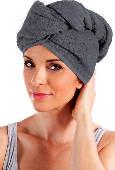 Erwin Müller Handtuch Turban, Frottier, Walk-Frottier Uni