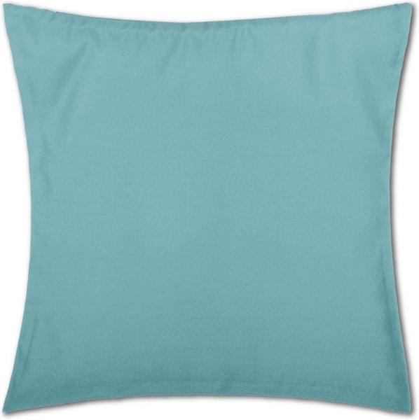 Kissenhülle Dekokissen Kissenbezug Microfaser - viele Größen und Farben Türkis 30 x 30 cm