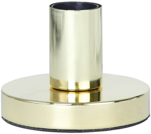 STAR TRADING Stehlampe "Glans" Messing, gold, E27, G, IP20, 120x120mm