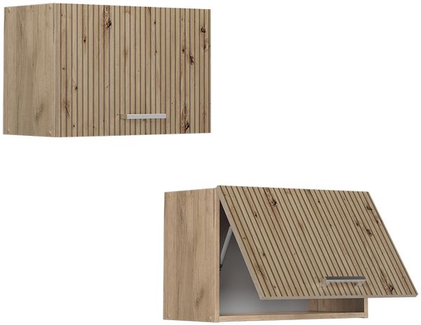 Hängeschrank R-Line Artisan-Eiche 60 cm Flach Vicco Bild 5