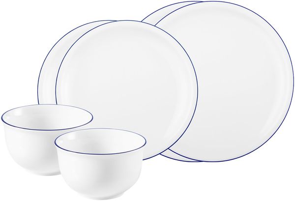 Seltmann Weiden Compact Blaurand Basic-Set 6-teilig