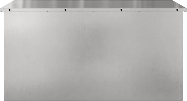 vidaXL Gartenlagerkissenbox Stahl 100 x 50,5 x 50 cm 220 Silber 874564 Bild 6