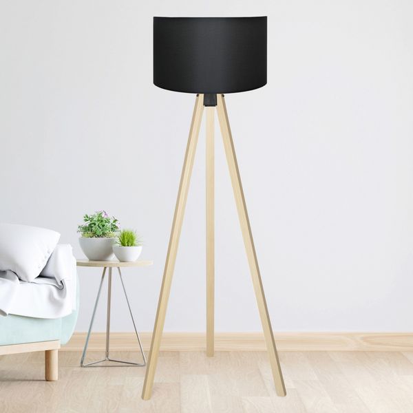 Stehlampe Newport Schwarz [lux. pro]