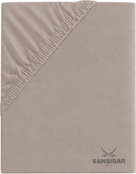 Sansibar Sylt Spannbettlaken Premium Topper-Spannbetttuch, Sansibar, Topperbezug, Gummizug: hochwertiges Rundumgummi, Matratzenbezug bis zu 15 cm Steghöhe, dicker Stoff, faltenfreier Sitz