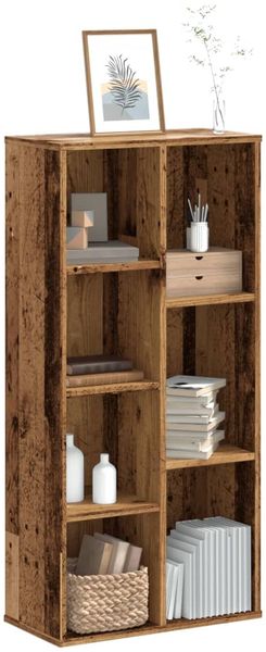 vidaXL Bücherregal Altholz-Optik 50x25x105 cm Holzwerkstoff 852796