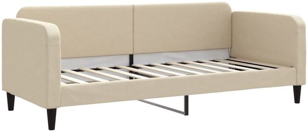 vidaXL Tagesbett Creme 80x200 cm Stoff 354032 Bild 2