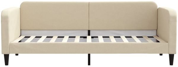 vidaXL Tagesbett Creme 80x200 cm Stoff 354032 Bild 3