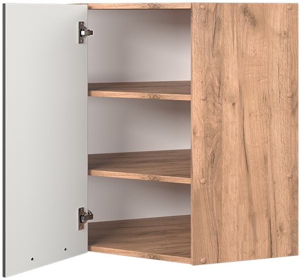 Eckhängeschrank Fame-Line Weiß Landhaus 57 cm Vicco Bild 4