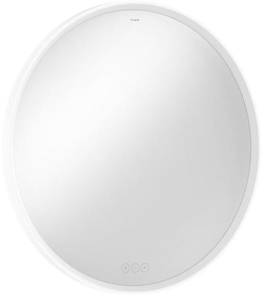 Spiegel Xarita S mit Licht Ø900 mattweiß Sensor