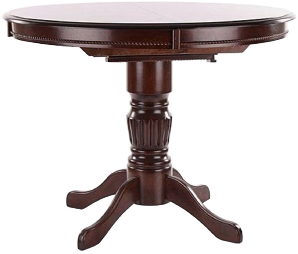 Essgruppe Olivia Esszimmer-Set Tischgruppe Farbe und Ausführung Nussbaum dunkel