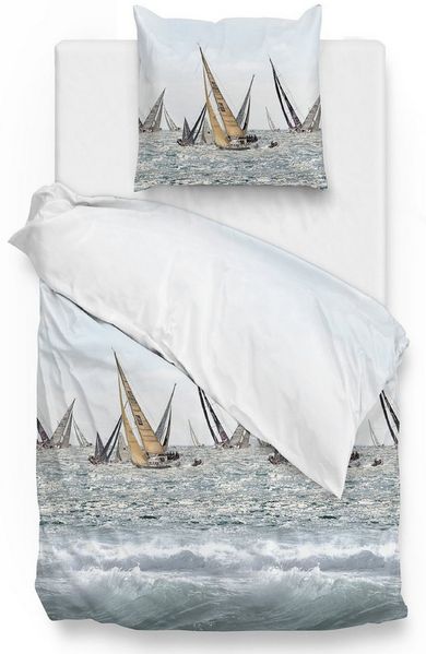 ZO HOME Bettwäsche Kacie, Mako-Satin, 2 teilig, Bettwäsche aus 100% Baumwolle, hochwertiges Mako-Satin