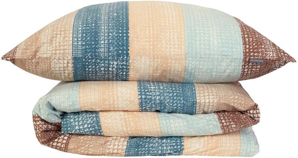 Schiesser Bettwäscheset Emilia - Renforcé - 2-teilig - 155 x 220 cm - Petrol