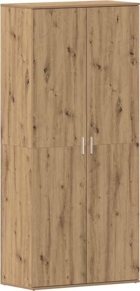 Schuhschrank, Schuhkipper für Flur, skandinavisch Artisan-Eiche 80 x 39 x 178 cm Holzwerkstoff