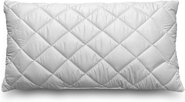John Cotton Microfaserkissen Vegan, Anna, 40x80, 80x80, tierfreundlich und luxuriös, Füllung: 100% Polyester, Bezug: Microfaser (100% Polyester), Bauchschläfer, Rückenschläfer, Seitenschläfer, Hochwertige, hypoallergene Füllung. Atmungsaktiv und pflege...