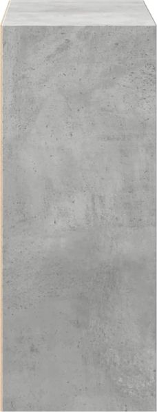 vidaXL Bücherregal 2 Fächer Betongrau 40x30x76,5 cm Holzwerkstoff 800931 Bild 6