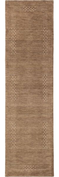 Gabbeh Teppich - Loribaft Perser - Nova 300 x 80 cm - braun - läufer