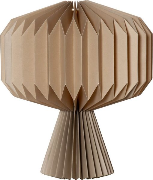 Tischdeko "Honeycomb", Papier, beige, 30x33 cm