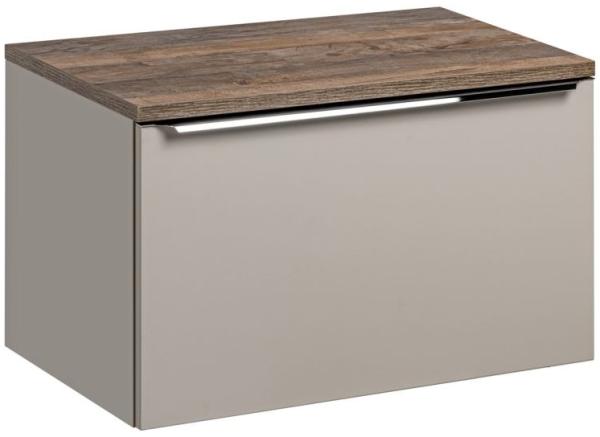 Waschtischunterschrank 80cm AKAN Taupe ohne Waschtisch