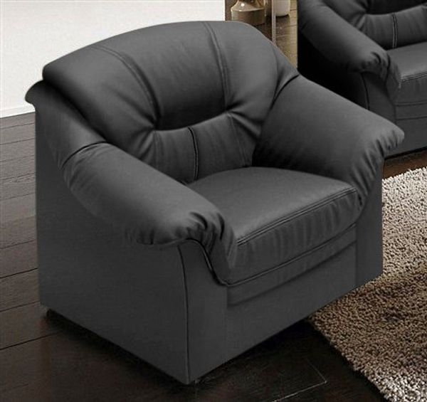 DOMO collection Sessel Montana Kunstleder-Bezug, zeitlos und elegant
