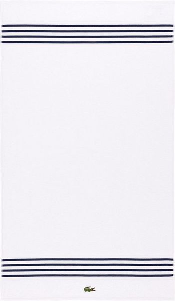 Lacoste Badetuch Lcourtli Badetuch, 100% Baumwolle (1-St)