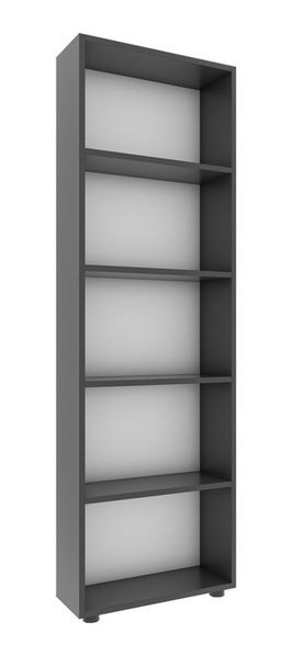 VCM Standregal Bulas 918413 Anthrazit H. 169 x B. 56 x T. 20 cm Bild 3