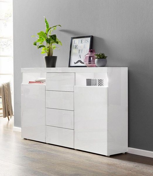 borchardt Möbel Highboard Kapstadt, Breite 139 cm