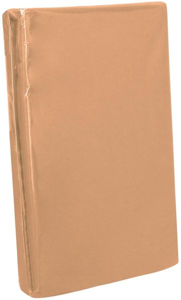Traumschlaf Zwirn-Jersey Elasthan Spannbetttuch De-Luxe|140x200 - 160x220 cm| zimt