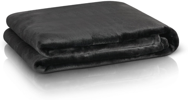 Kuscheldecke "Mirabella" - Cashmere Touch Schwarz 220x240 cm Bild 8