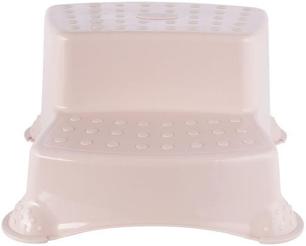 Keeeper Tritthocker zweistufig mit anti-rutsch-funktion pure nordic pink