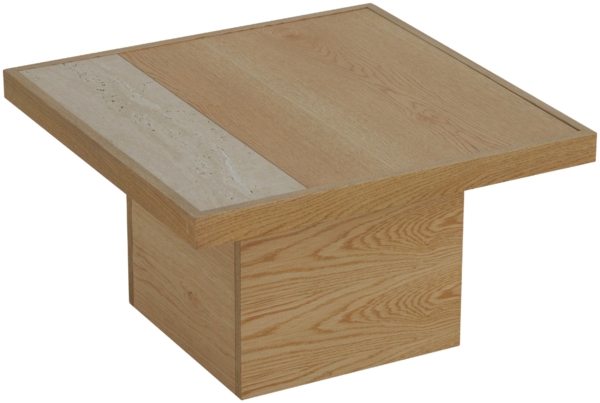 Bronx71 Couchtisch Java 70x70 cm Eiche hell