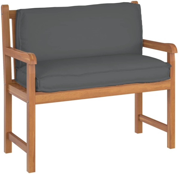 vidaXL Kissen Anthrazit 120 x 40 x 12 cm Oxford-Stoff 42001538