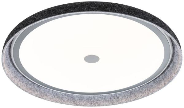 Paulmann 79981 LED Deckenleuchte Zarina 2700K 3400lm Filz anthrazit 3-Step Dim