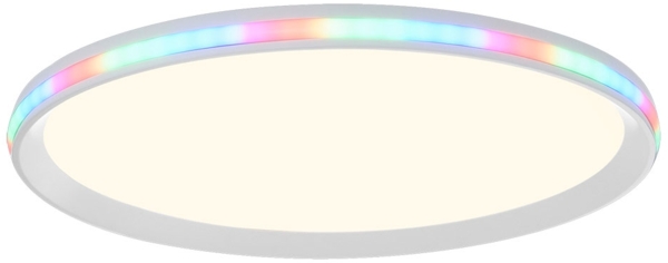 RGB LED Deckenleuchte, Fernbedienung, dimmbar, D 45 cm