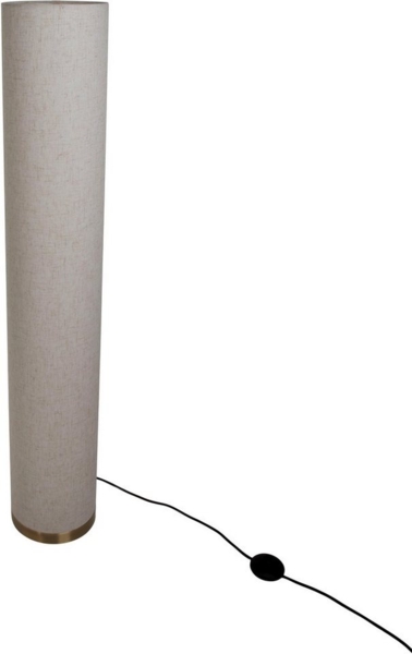 näve Stehlampe Beate, Ein-/Ausschalter, ohne Leuchtmittel, Metall/Textil, exkl. 3x E27 max. 40W, Höhe: 110cm, Farbe: natur Bild 3
