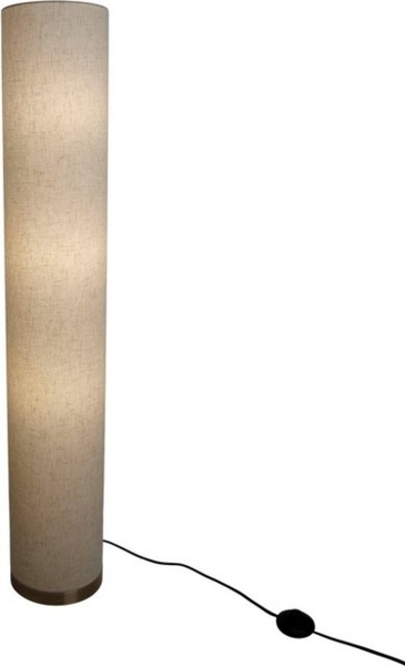 näve Stehlampe Beate, Ein-/Ausschalter, ohne Leuchtmittel, Metall/Textil, exkl. 3x E27 max. 40W, Höhe: 110cm, Farbe: natur Bild 4