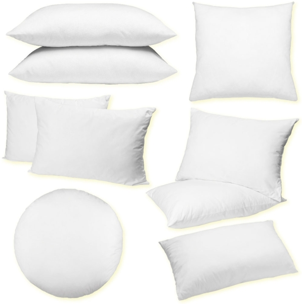 Arsvita Füllkissen Kissenfüllung mit Feder,Polyester Füllung 50 x 70 cm Polyesterfüllung