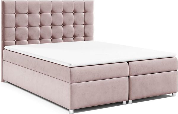 Best for Home Boxspringbett mit Bettkasten Trinity K-9 Bonellfederkern inkl. Komfort Topper H3 (140x200 160x200 180x200 200x200 cm), Handwerksqualität, TOP Preis-Leistungs-Verhältnis