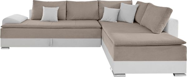 INOSIGN Ecksofa Night & Day L-Form, mit Boxspring Bettfunktion 180x200 cm, Dauerschläfer